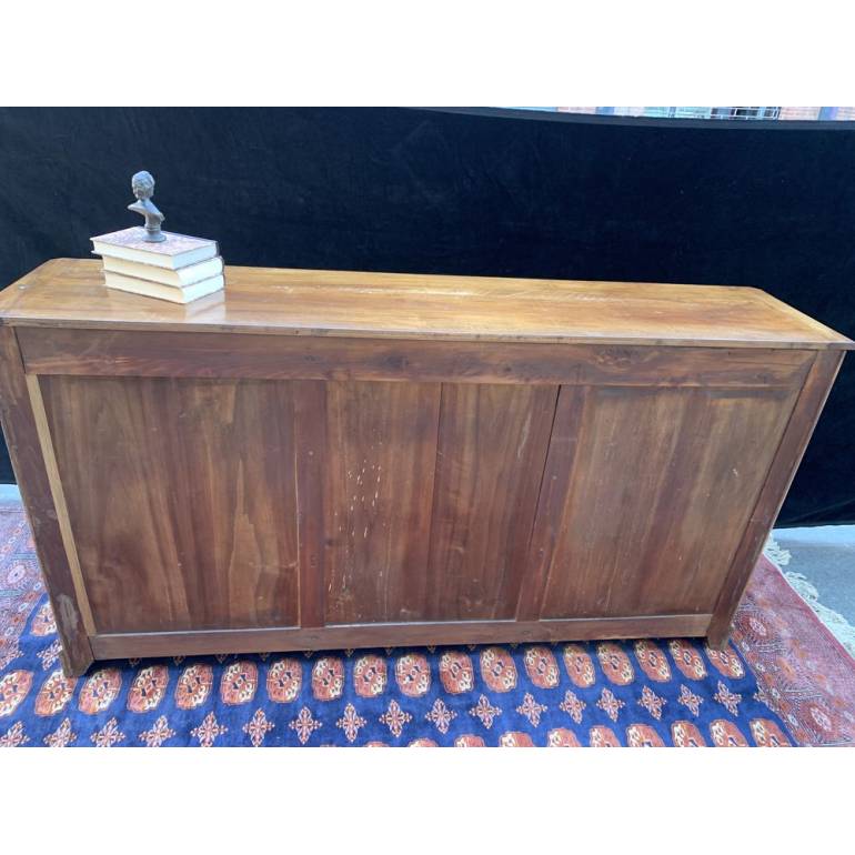 Credenza con cassetti porta pasta e sportello. Fine 800 legno di abete